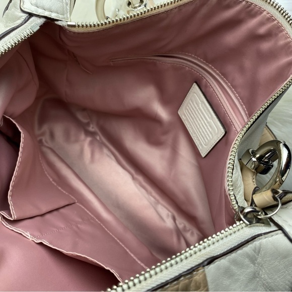 COACH KRISTIN SPECTATOR LEATHER SATCHEL BAG - Picture 4 of 9